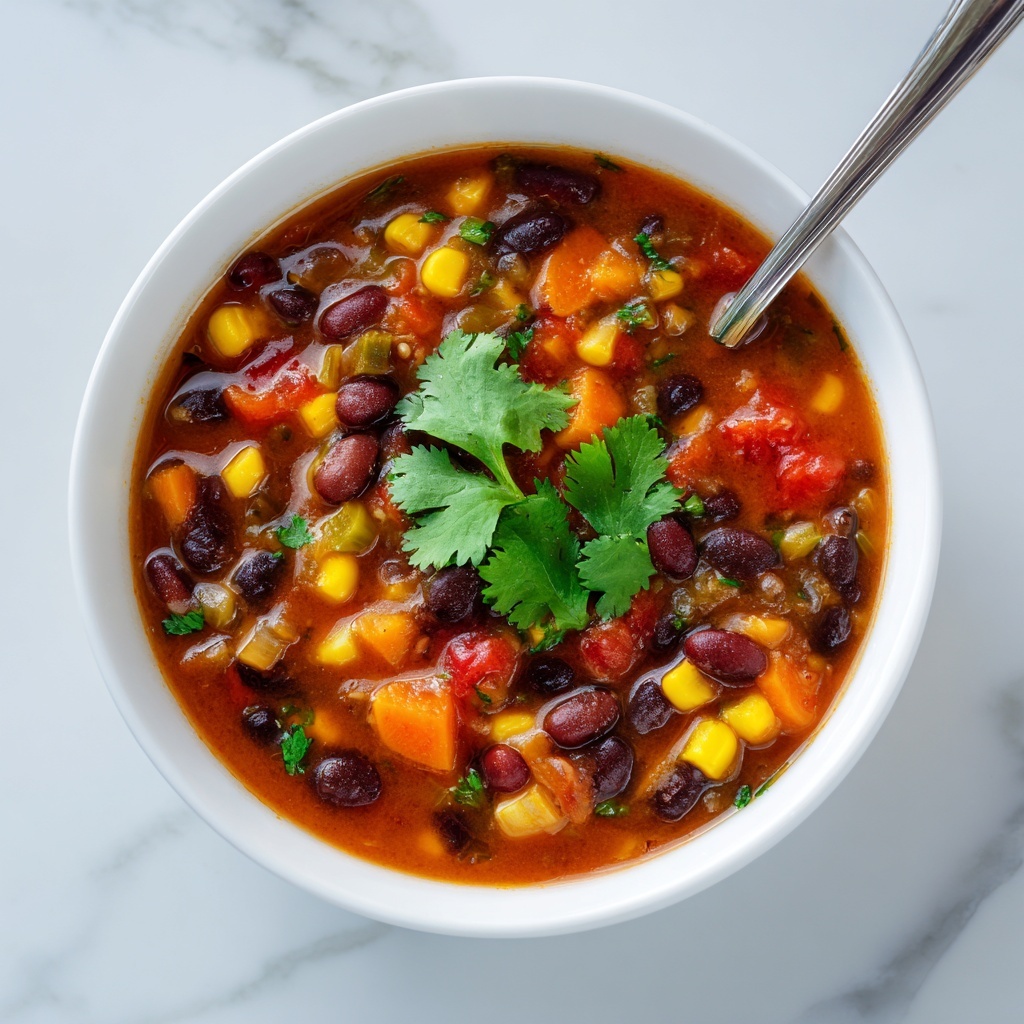 Black-Eyed Pea Sweet Potato Chili Recipe - Recipe Image
