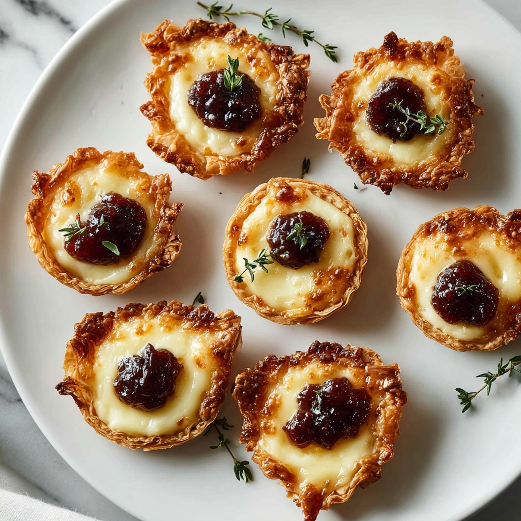 Cranberry Brie Bites Recipe - Recipe Image