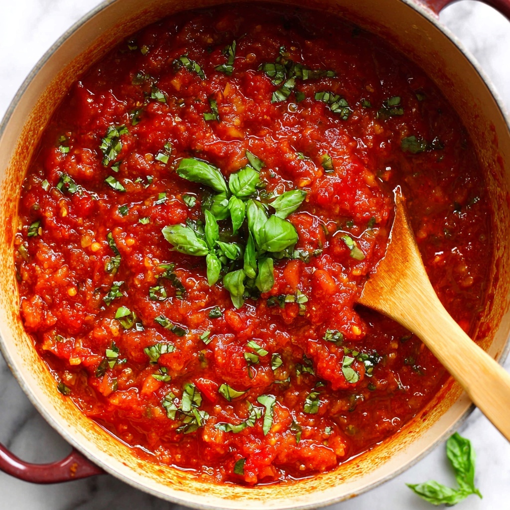 Homemade Marinara Sauce Recipe - Recipe Image