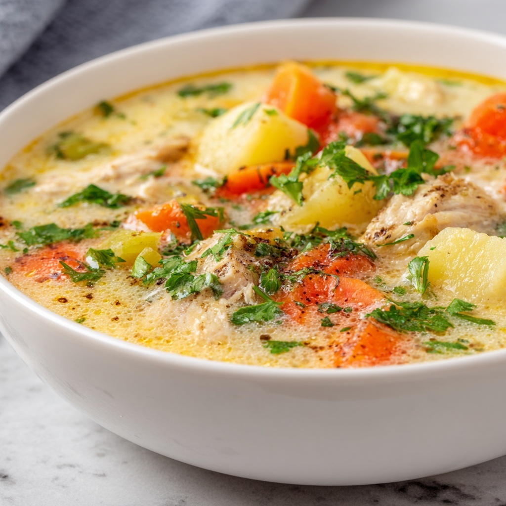 Stuffing Dumpling Soup Recipe - Recipe Image