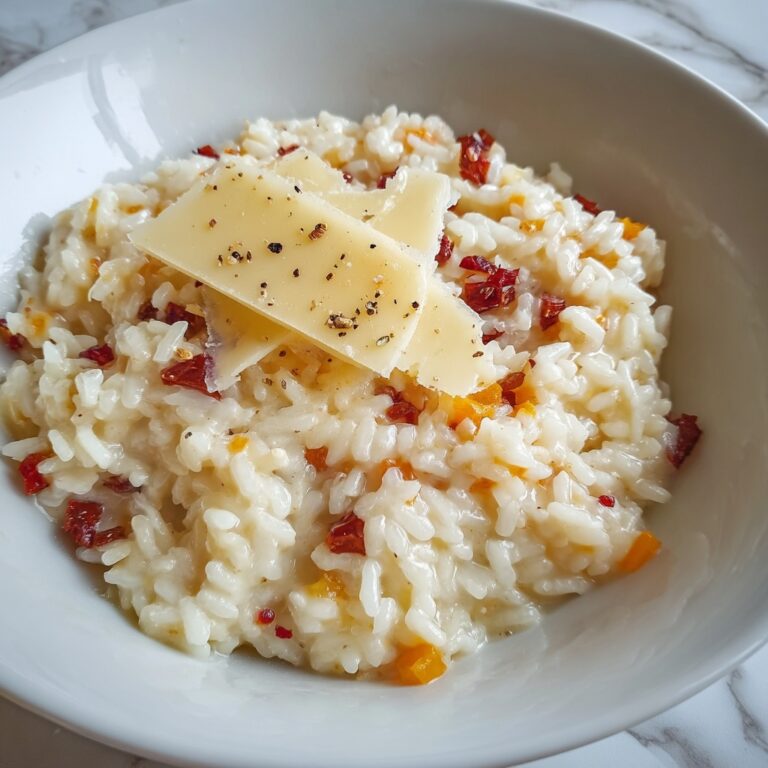Creamy Pumpkin Risotto with Parmesan and Balsamic Recipe