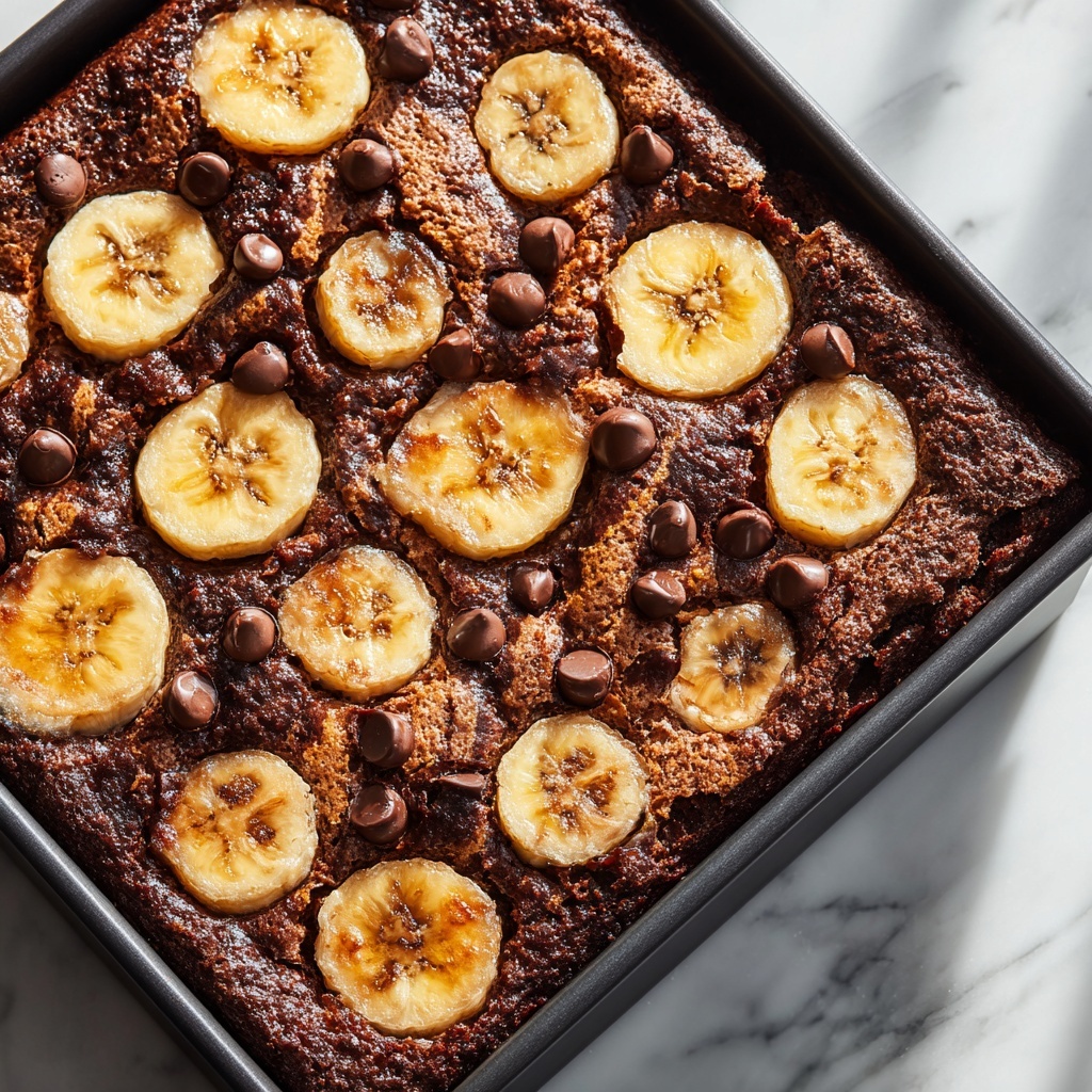 Banana Bread Brownies: A Perfect Hybrid Dessert Recipe - Recipe Image