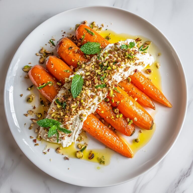 Roasted Carrots with Whipped Ricotta and Hot Honey Recipe