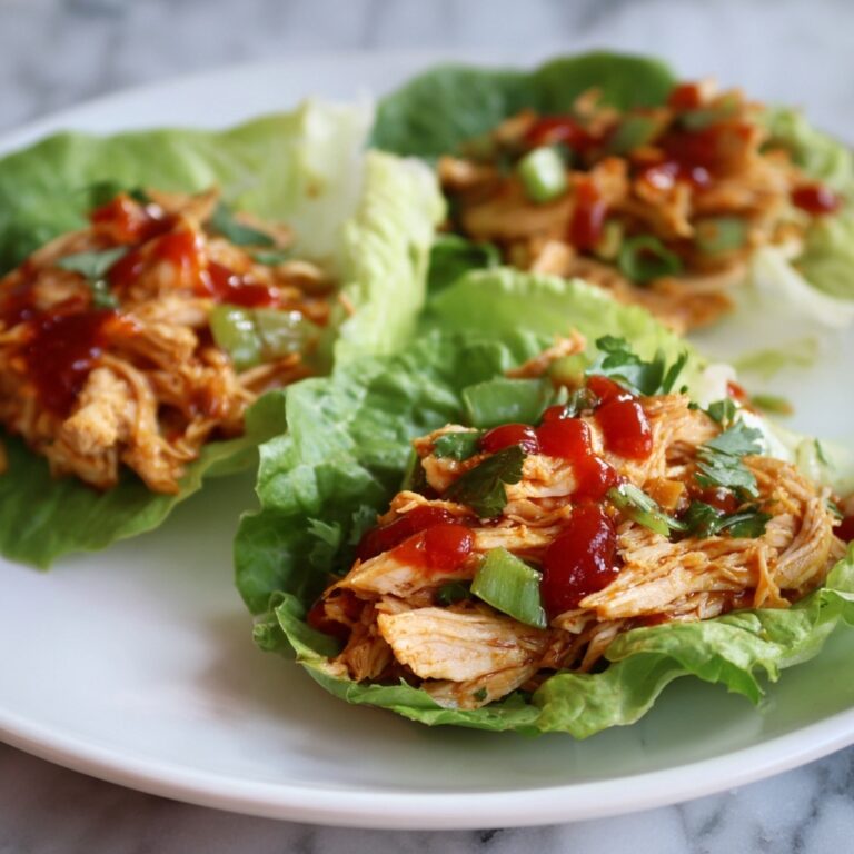 Spicy Thai Chicken Lettuce Wraps Recipe