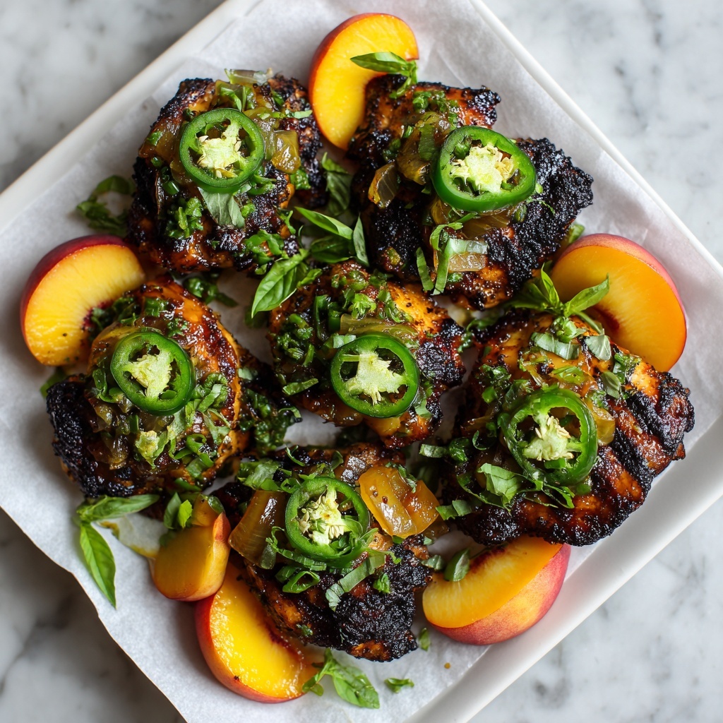 Jalapeno Peach Chicken Recipe - Recipe Image
