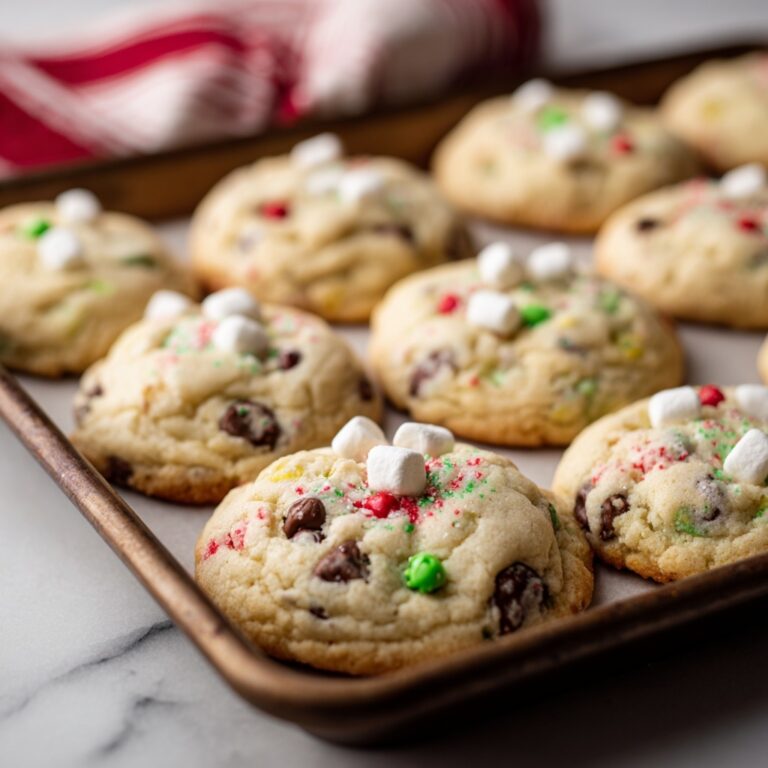 Cake Mix Chocolate Chip Santa Cookies Recipe