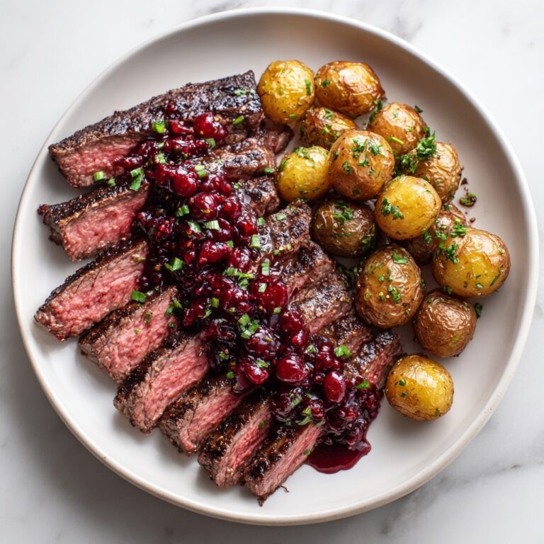 Cherry-Balsamic Sirloin Recipe