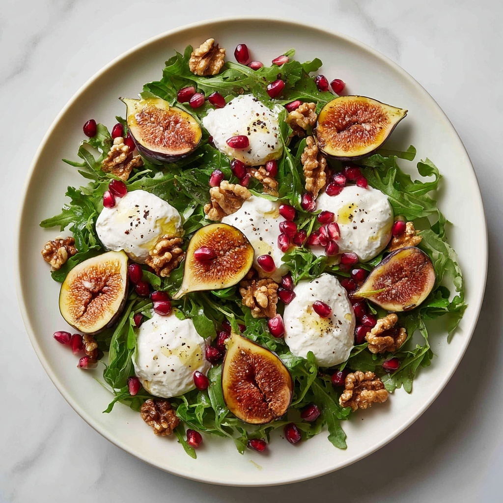 Summer Fig Burrata Salad Recipe - Recipe Image
