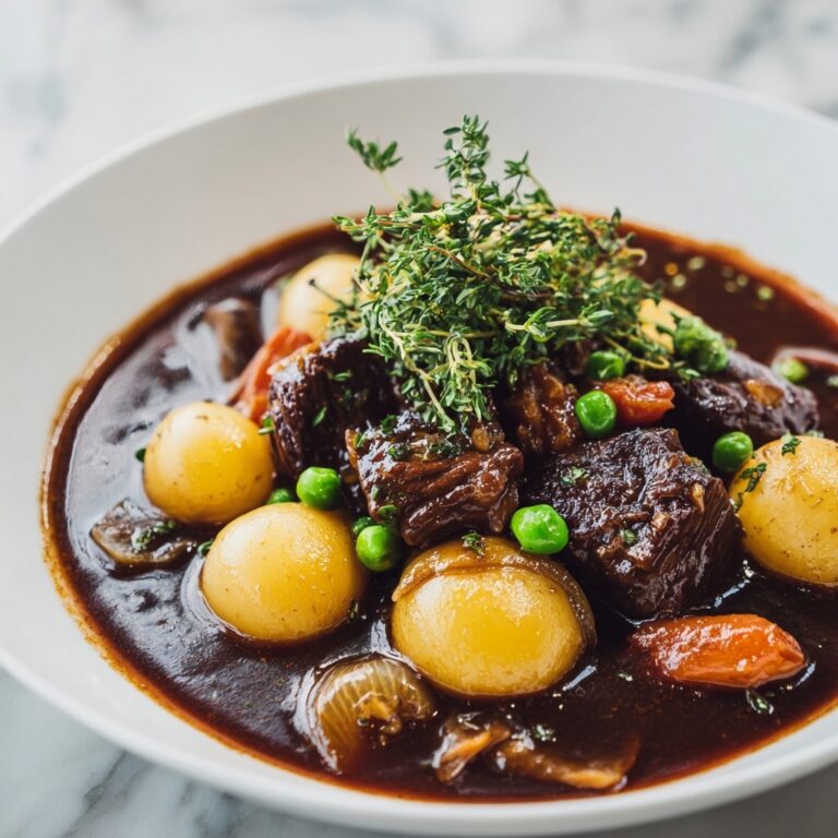 Hearty Slow-Simmered Savory Beef Stew Recipe