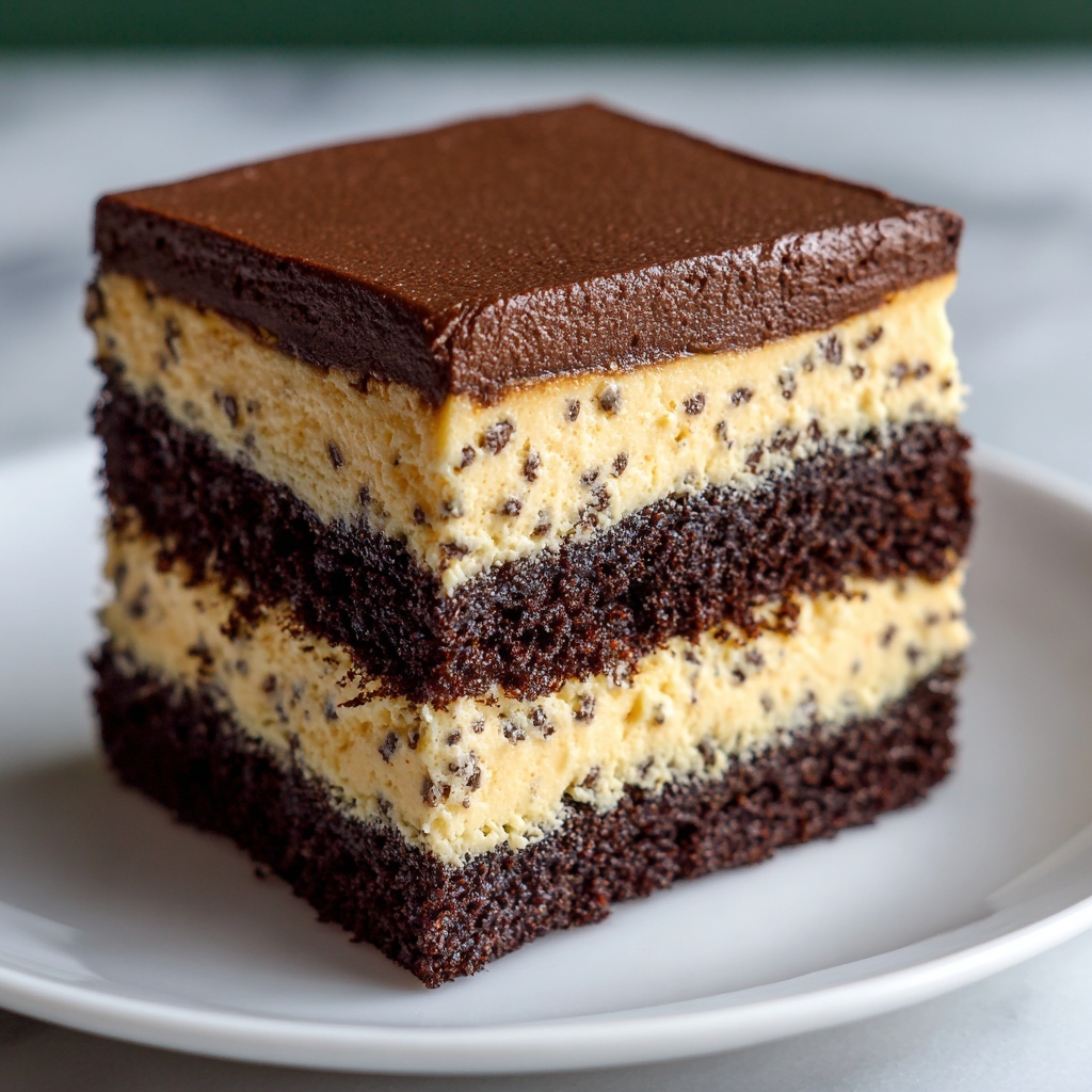 Chocolate Peanut Butter Eclair Cake Recipe - Recipe Image