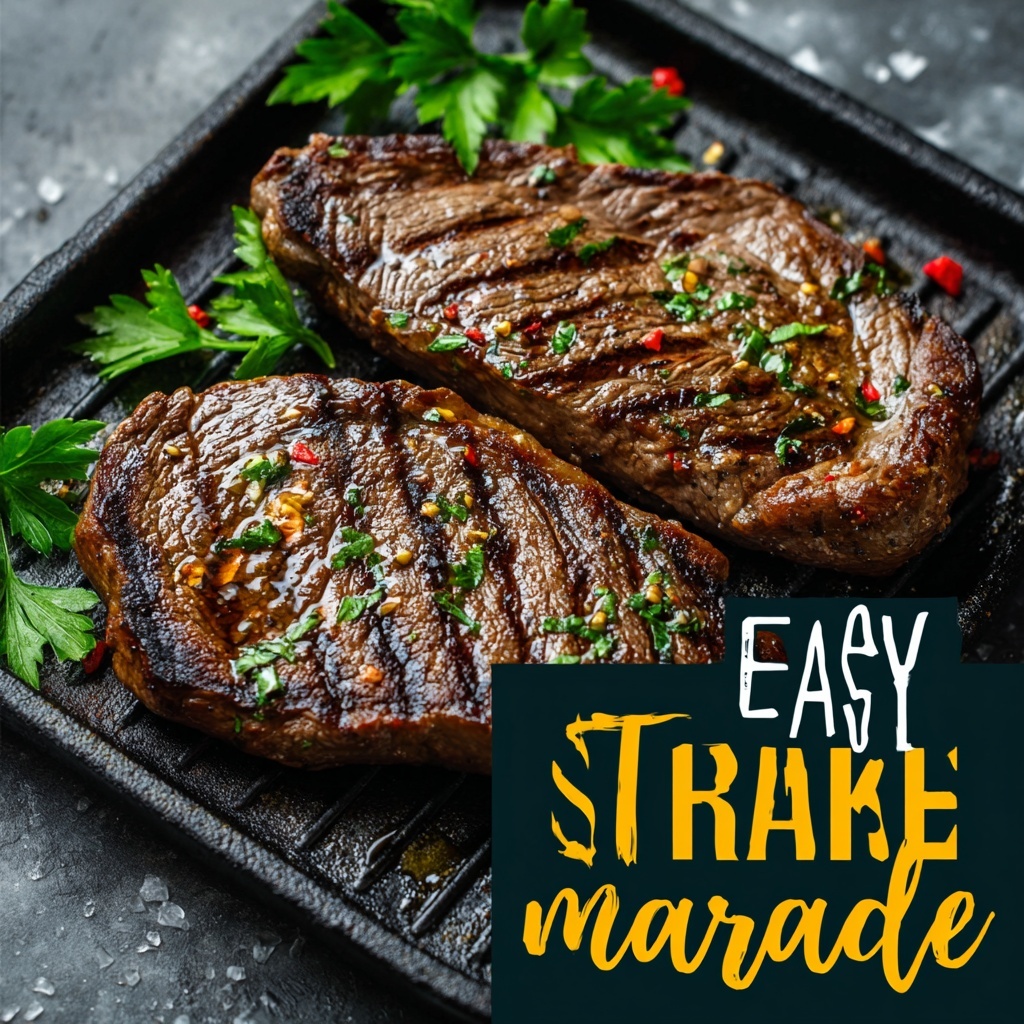 Easy Steak Marinade Recipe - Recipe Image