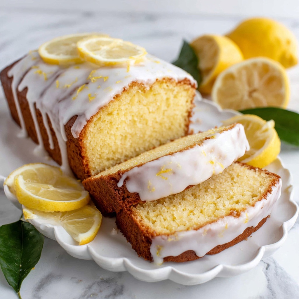 Glazed Lemon Bread Recipe - Recipe Image