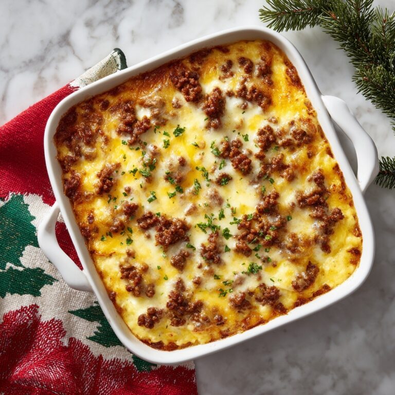 Sausage Hash Brown Breakfast Casserole Recipe