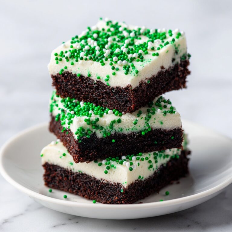 Green Velvet Brownies with Cream Cheese Frosting Recipe