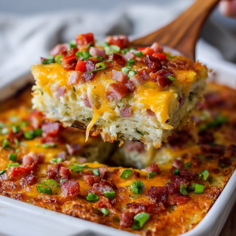 Mississippi Sin Hash Brown Breakfast Casserole Recipe