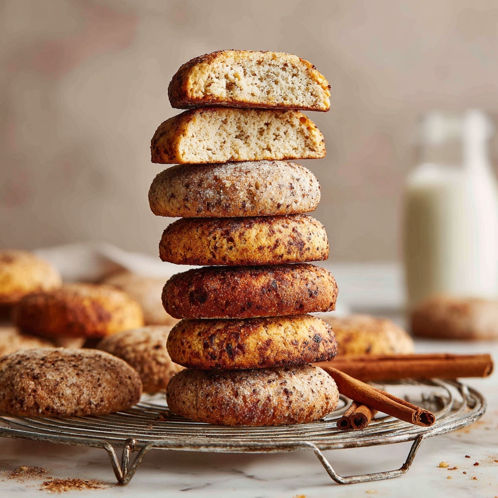 Easy Vegan Snickerdoodles (Soft & Chewy!) Recipe - Recipe Image
