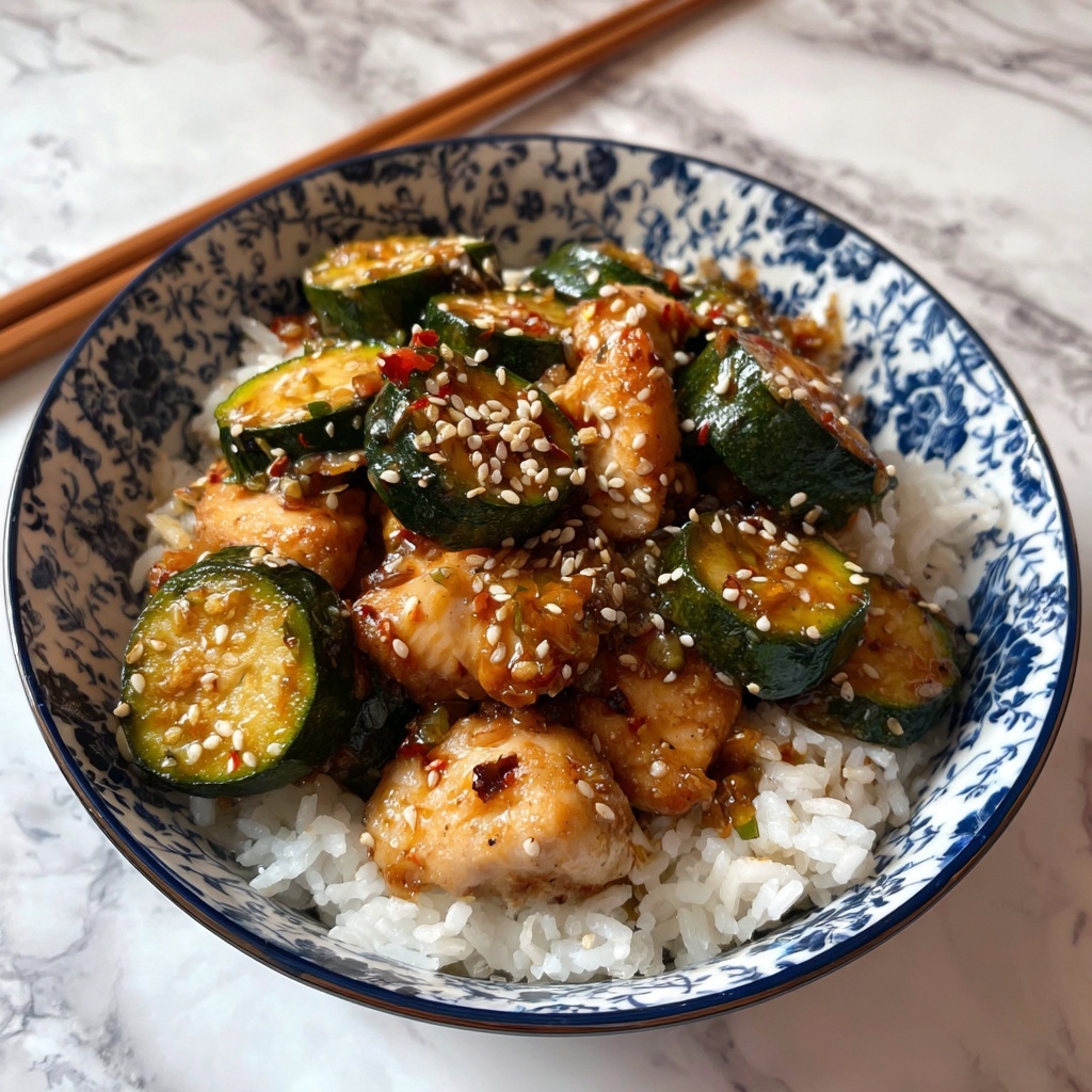 Chicken Zucchini Stir Fry Recipe - Recipe Image