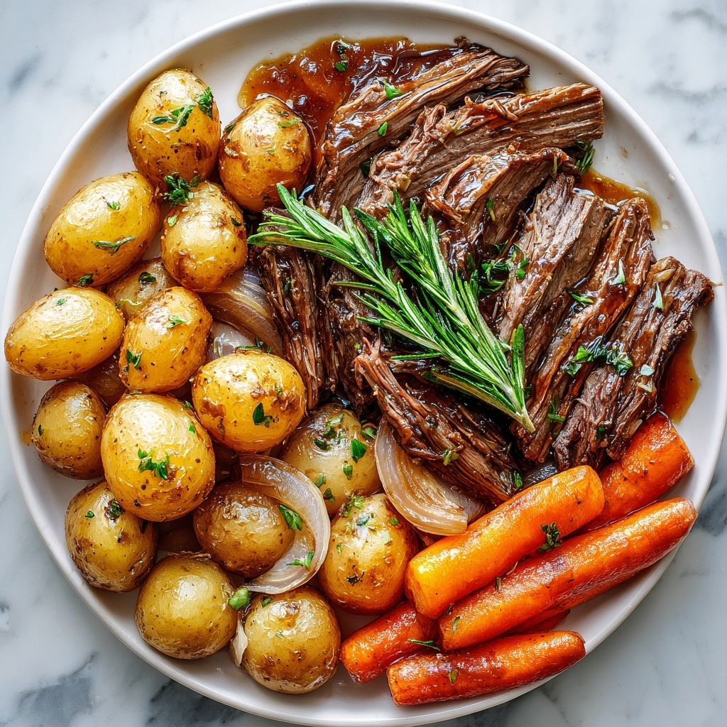 Classic Sunday Pot Roast Recipe - Recipe Image