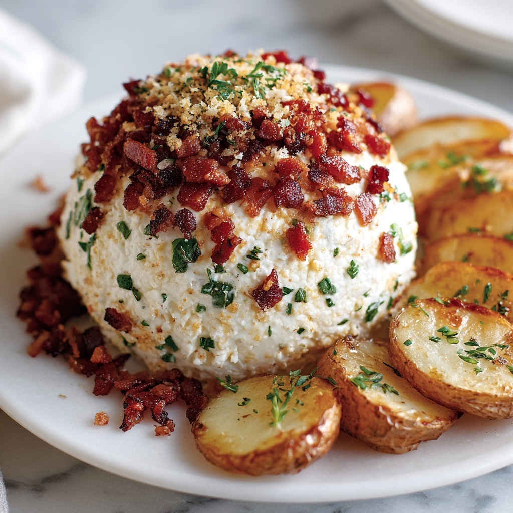 Chipped Beef Cheese Ball Recipe - Recipe Image