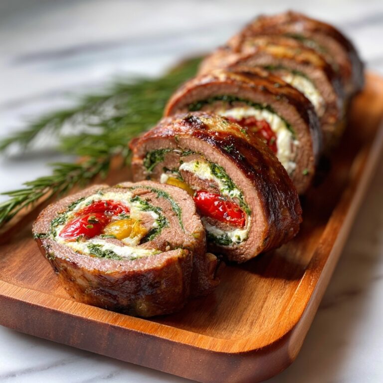 Italian Stuffed Flank Steak Recipe
