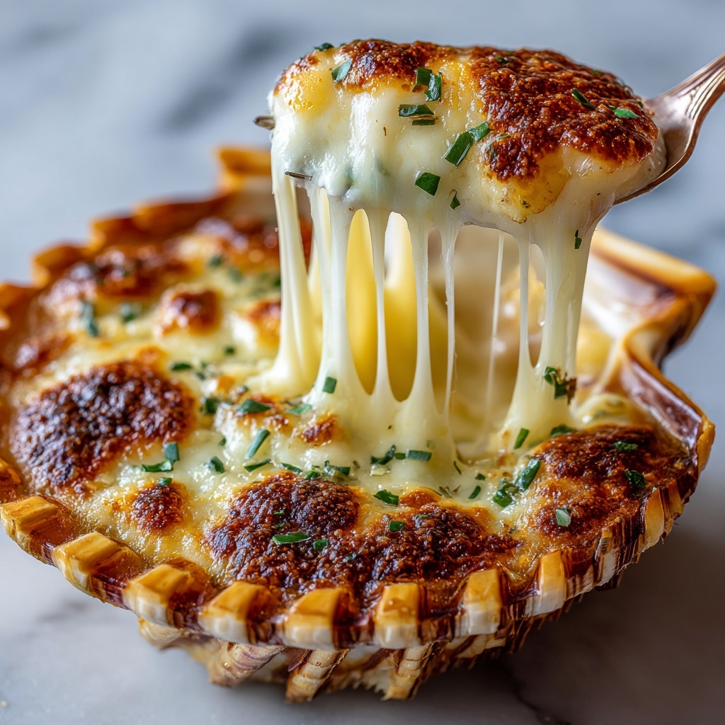 Grilled Parmesan Garlic Oysters Recipe - Recipe Image