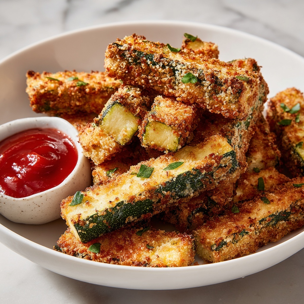 Air Fryer Zucchini Fries Recipe - Recipe Image