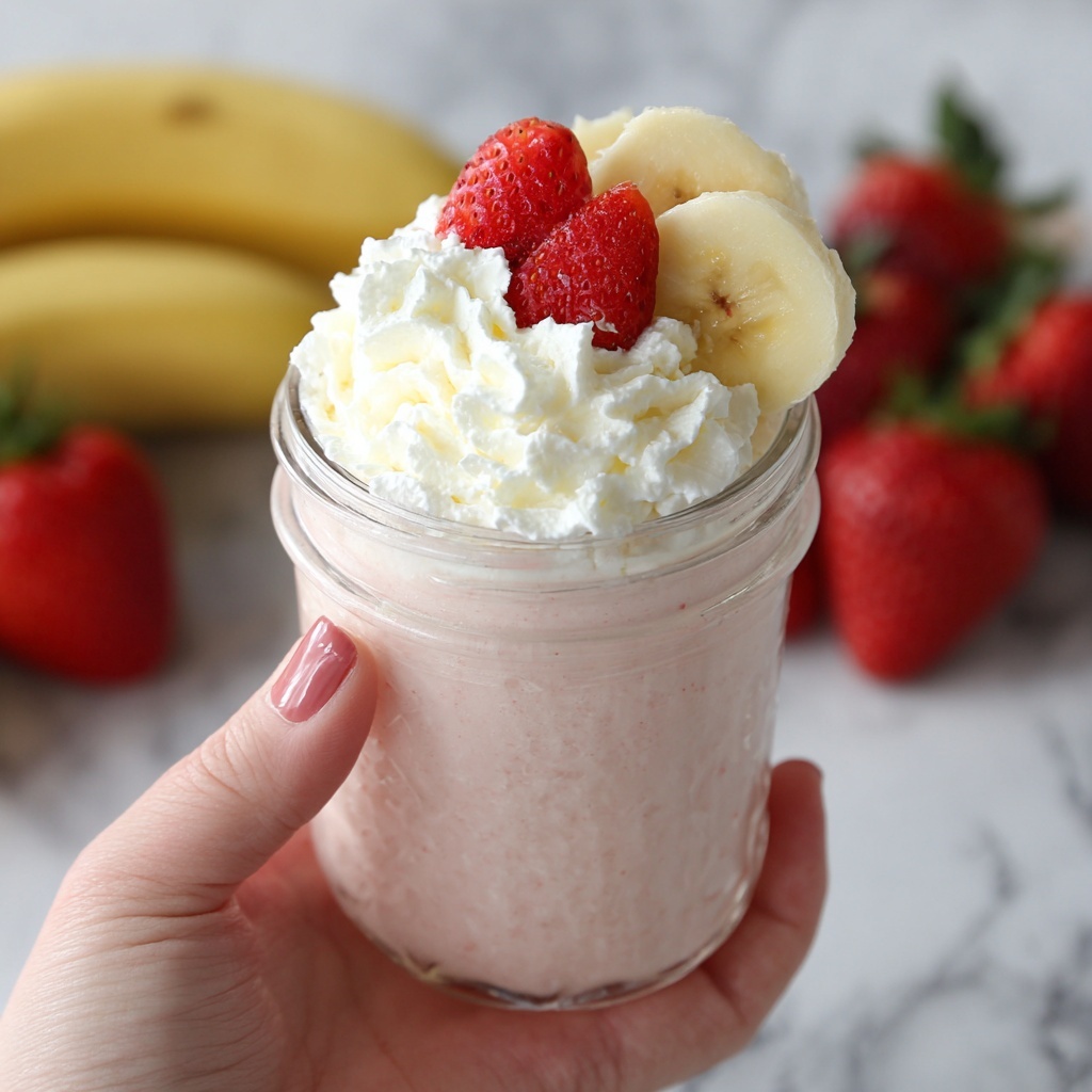 Strawberry Banana Smoothie Recipe - Recipe Image