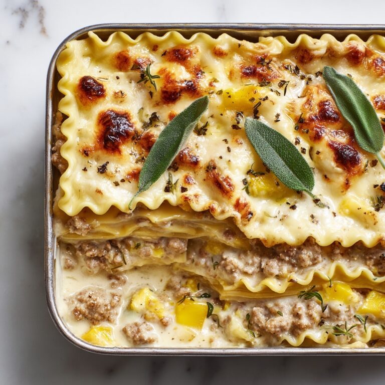 Butternut Squash and Sage Lasagna Recipe