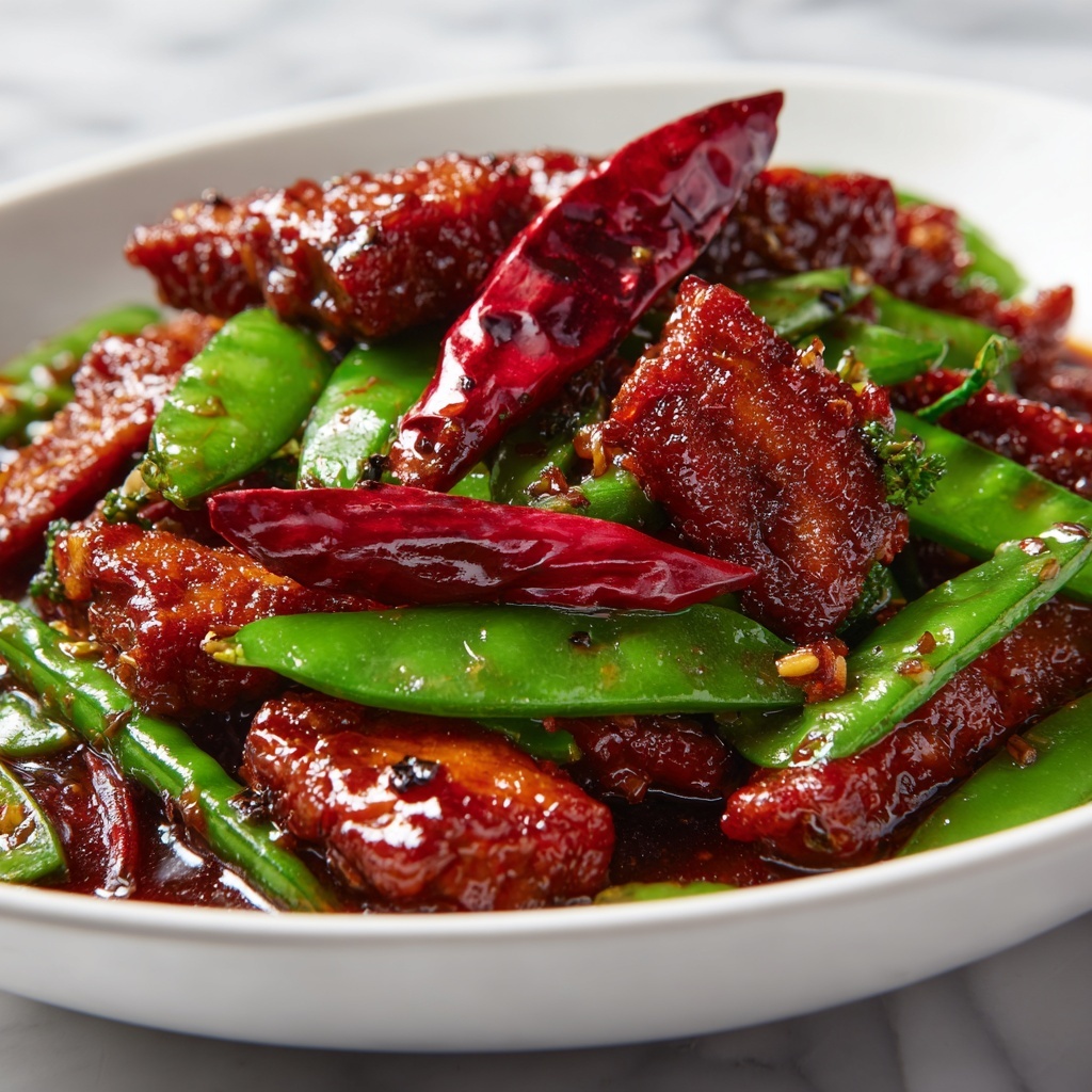 Chicken Green Bean Stir Fry with Sweet Chili Sauce Recipe - Recipe Image