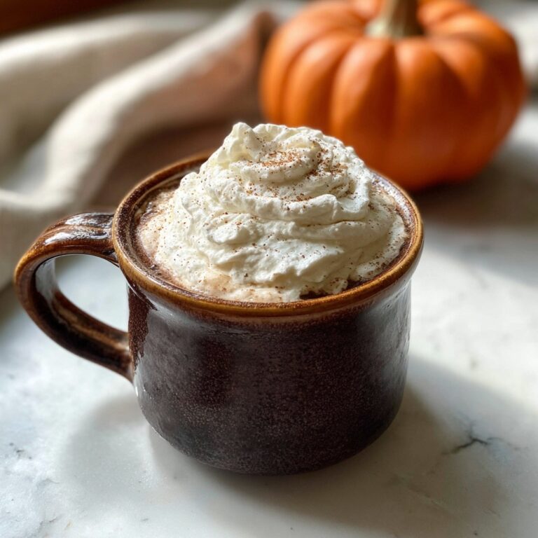 Slow Cooker Pumpkin Spice Latte Recipe