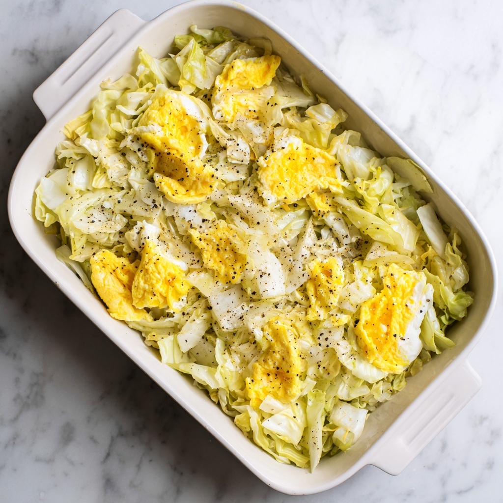 Cheesy Cabbage Casserole Recipe - Recipe Image