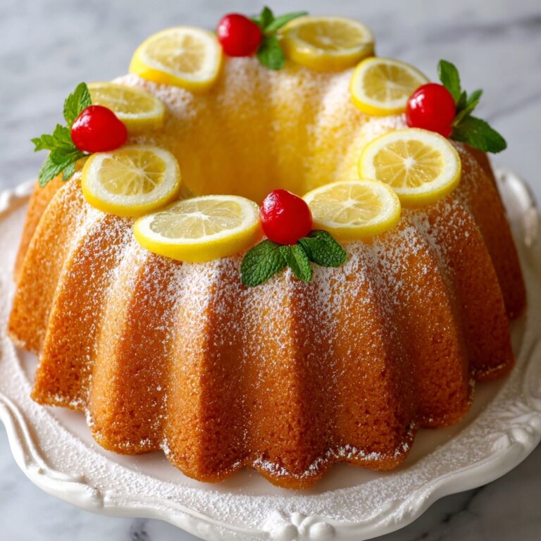 Extreme Lemon Bundt Cake Recipe