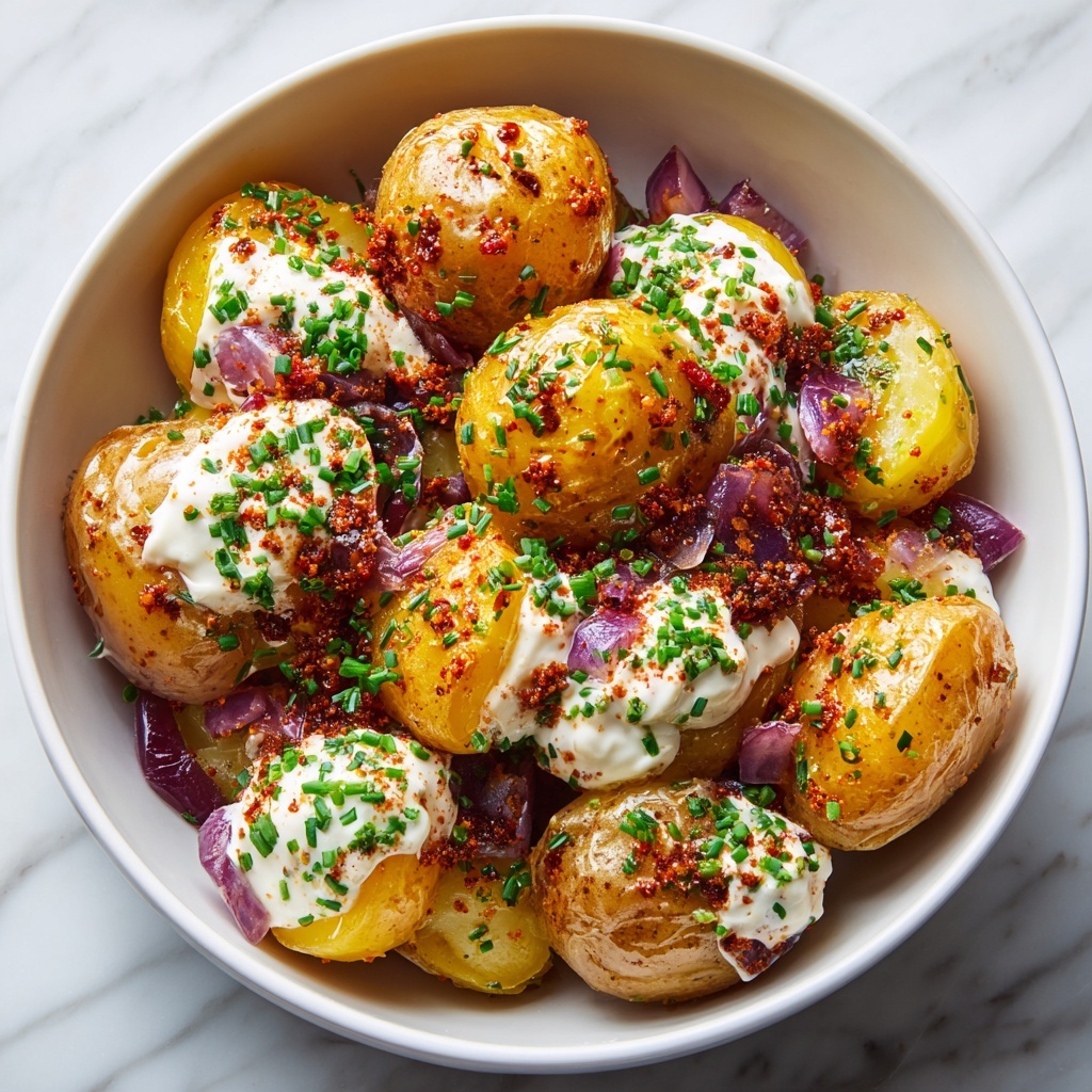 Chaat Masala Potatoes with Yogurt Recipe - Recipe Image
