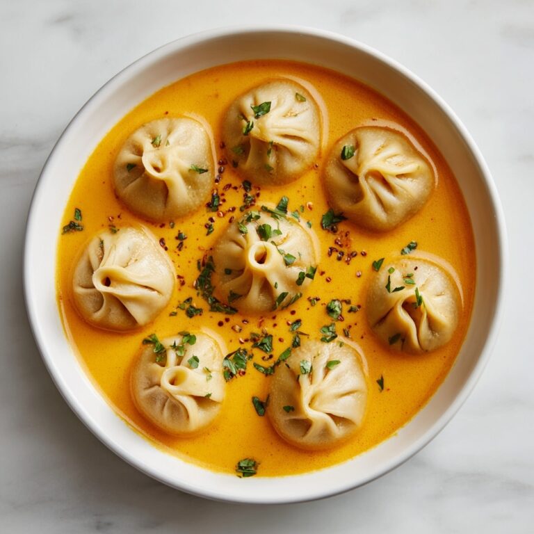 Thai Red Curry Dumpling Soup Recipe