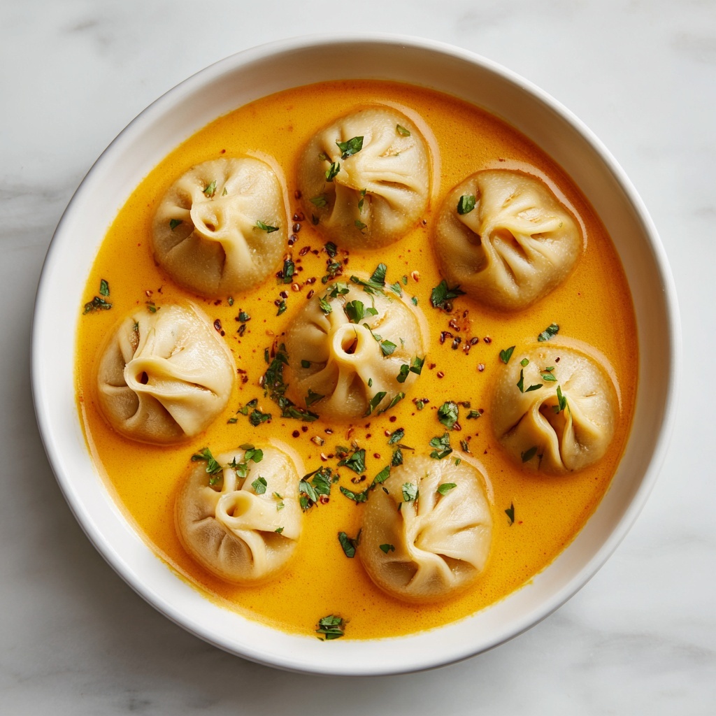 Thai Red Curry Dumpling Soup Recipe - Recipe Image