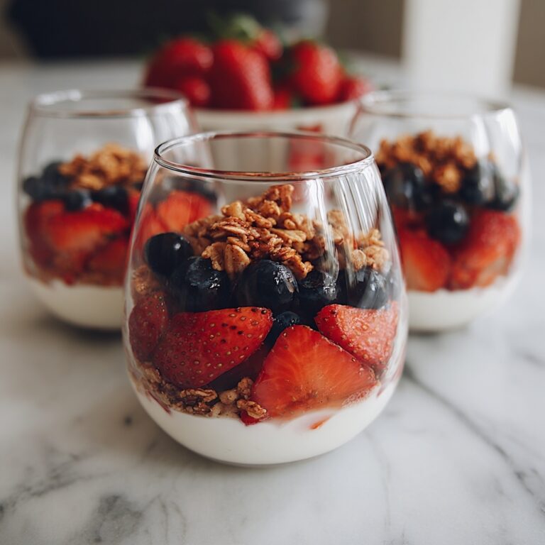 Fruity Yogurt Parfaits Recipe