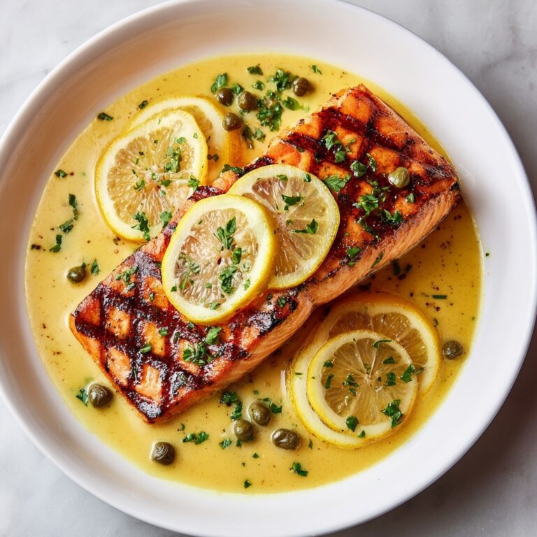 Creamy Salmon Piccata Recipe