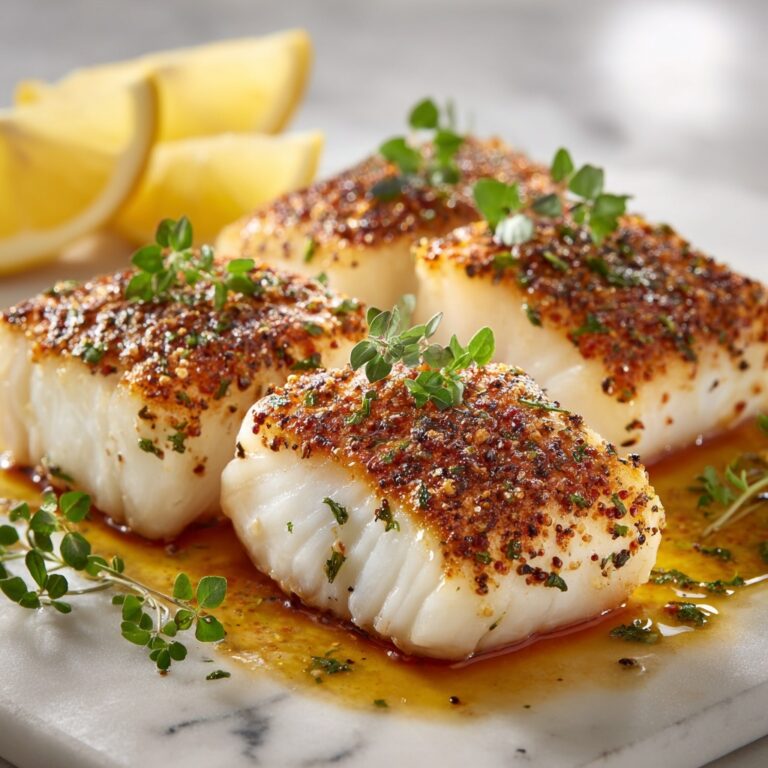 Lemon-Herb Baked Cod Recipe