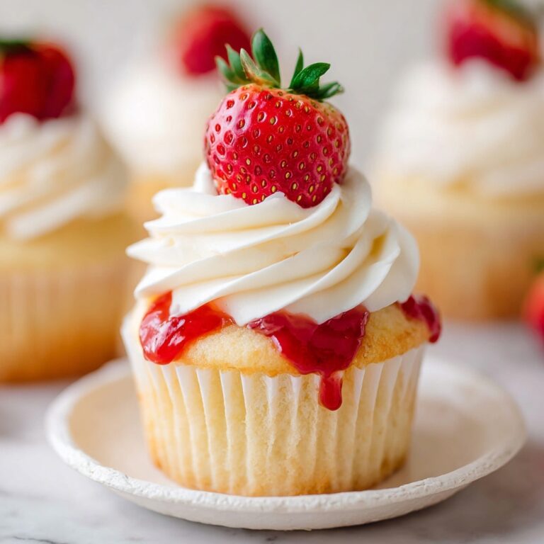 Strawberry Shortcake Cupcakes Recipe