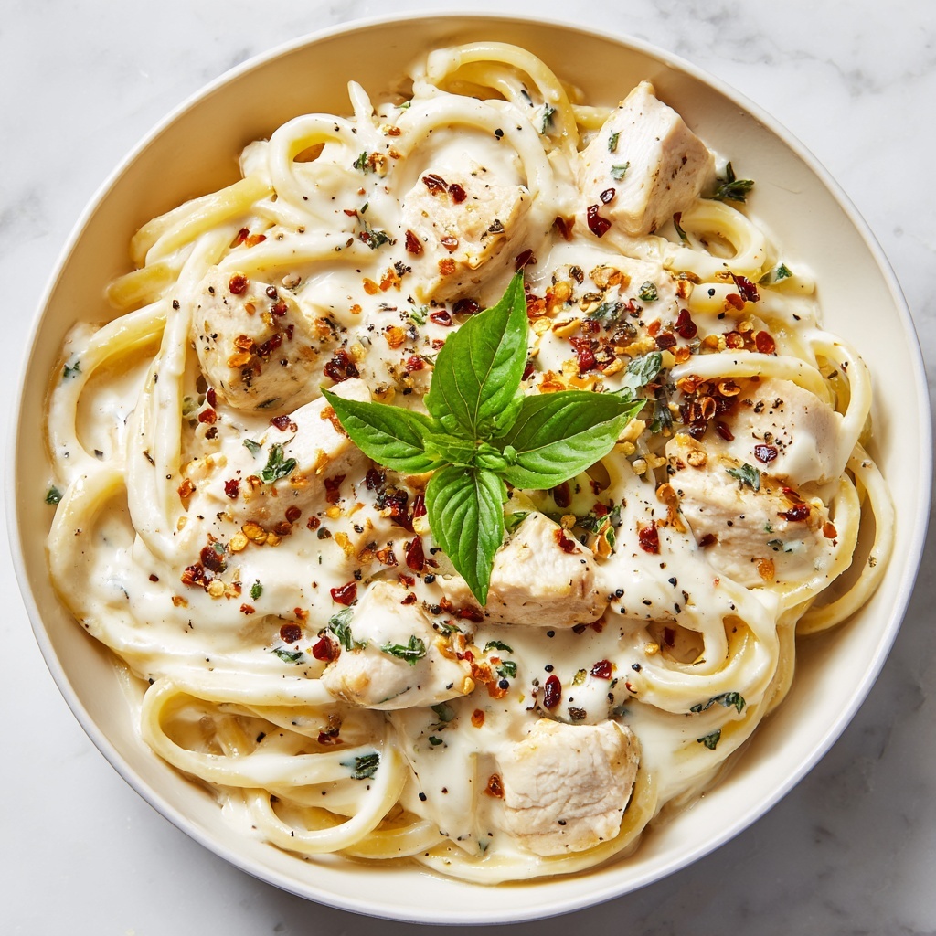 Creamy Crockpot Chicken Spaghetti Recipe - Recipe Image