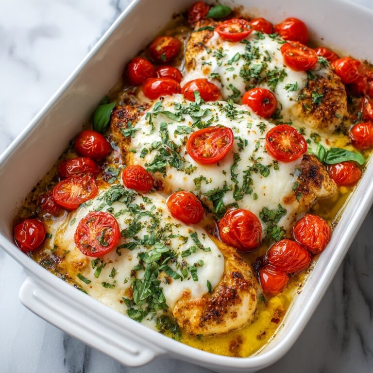 Baked Caprese Chicken Recipe