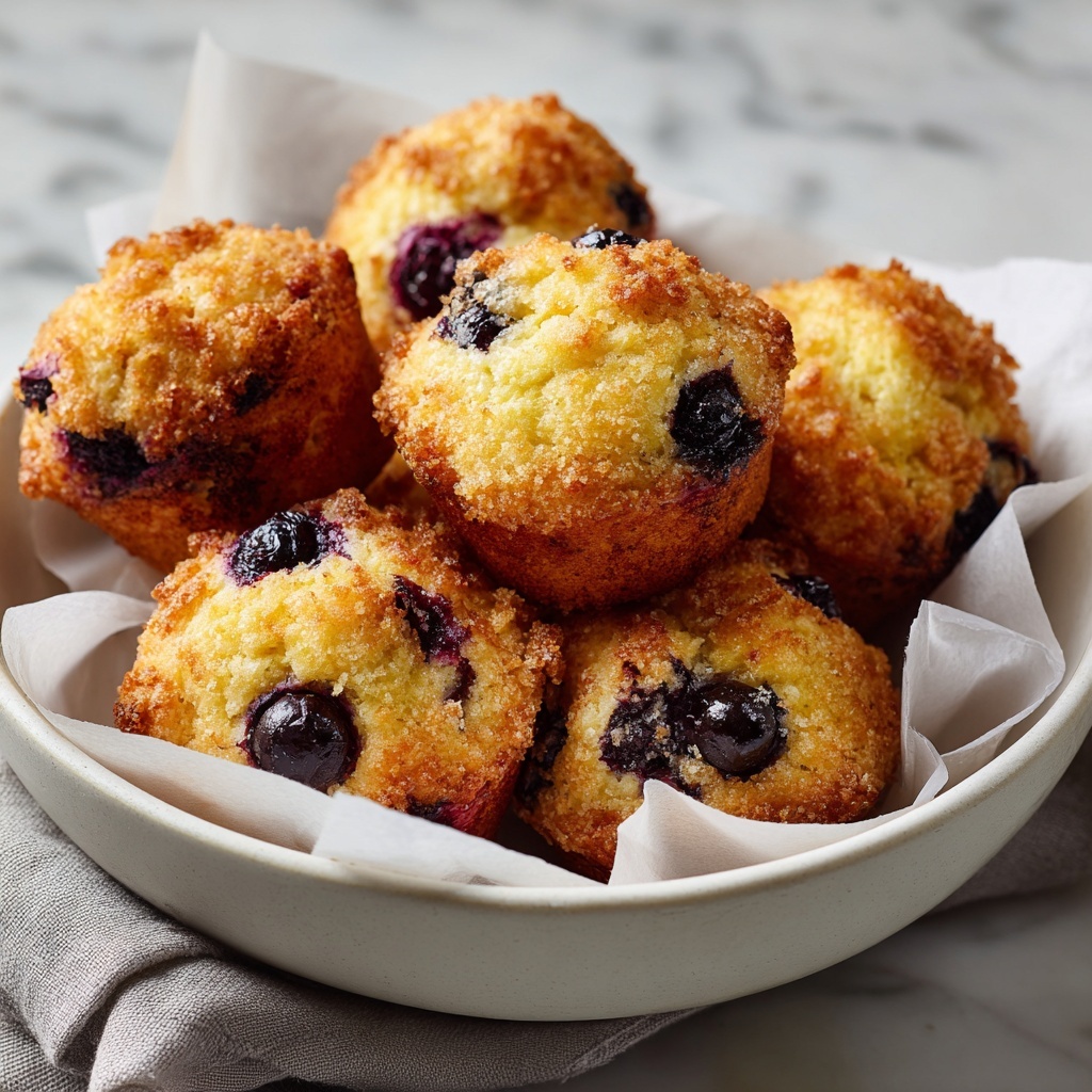 Blueberry Protein Breakfast Pastries Recipe - Recipe Image