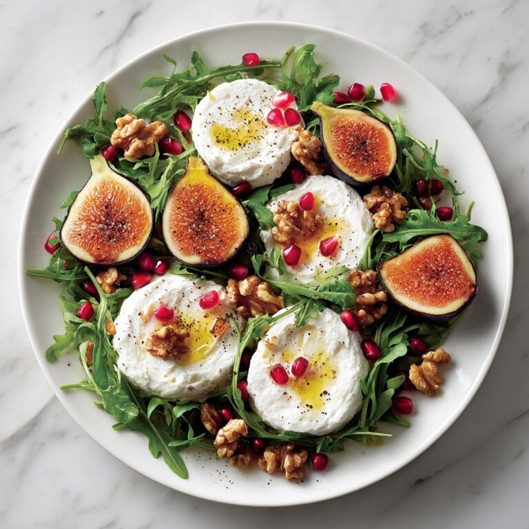 Summer Fig Burrata Salad Recipe