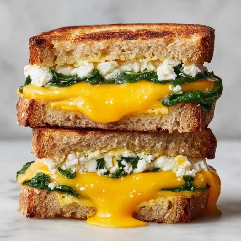 High Protein Vegetarian Breakfast Sandwiches Recipe
