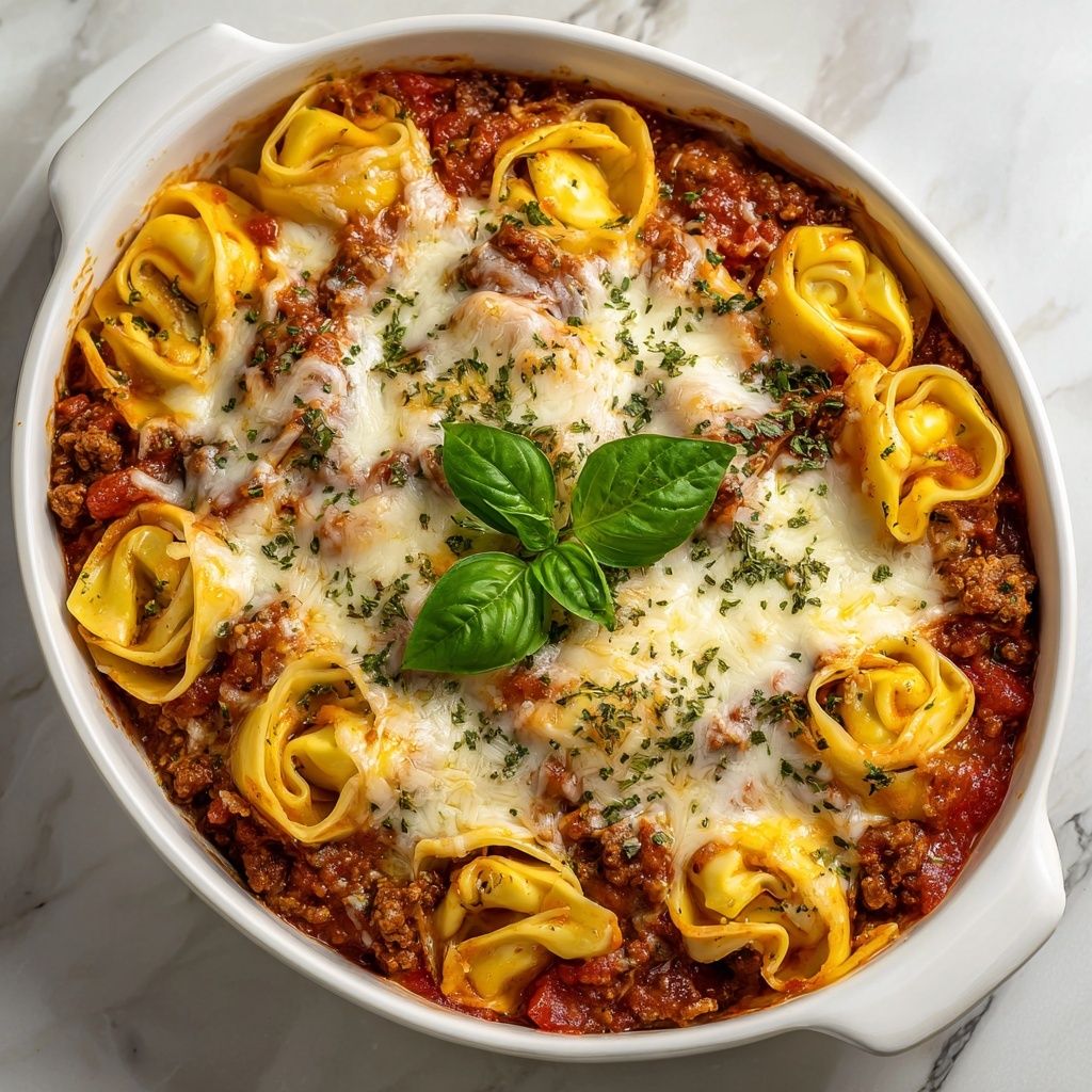 Baked Tortellini Casserole Recipe - Recipe Image