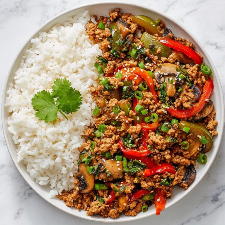 Savory Asian-Style Ground Chicken Stir-Fry Recipe