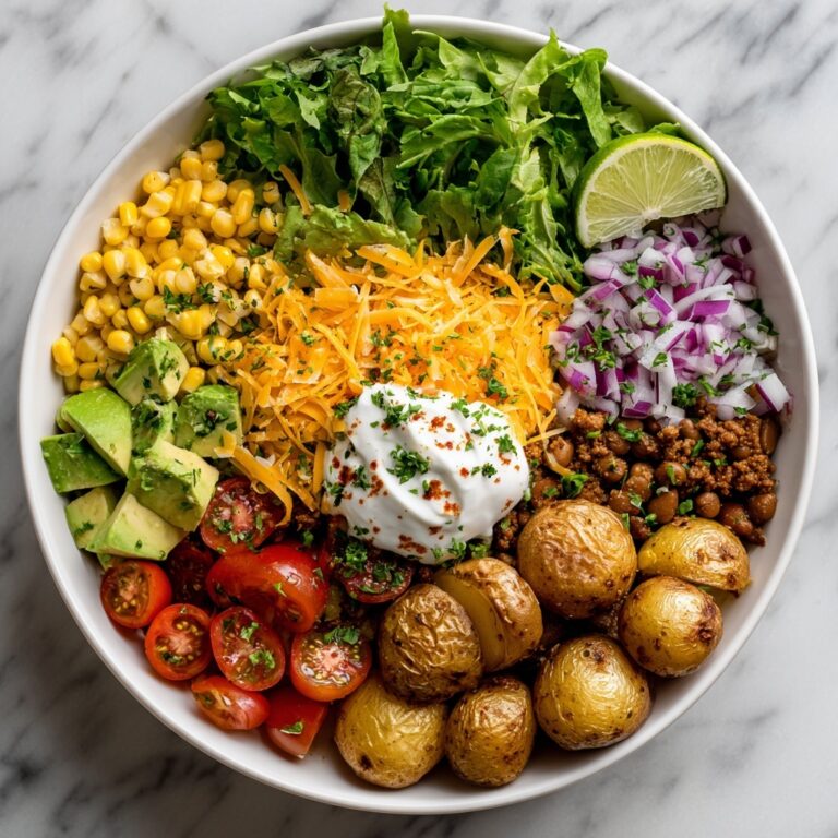Loaded Potato Taco Bowl Recipe