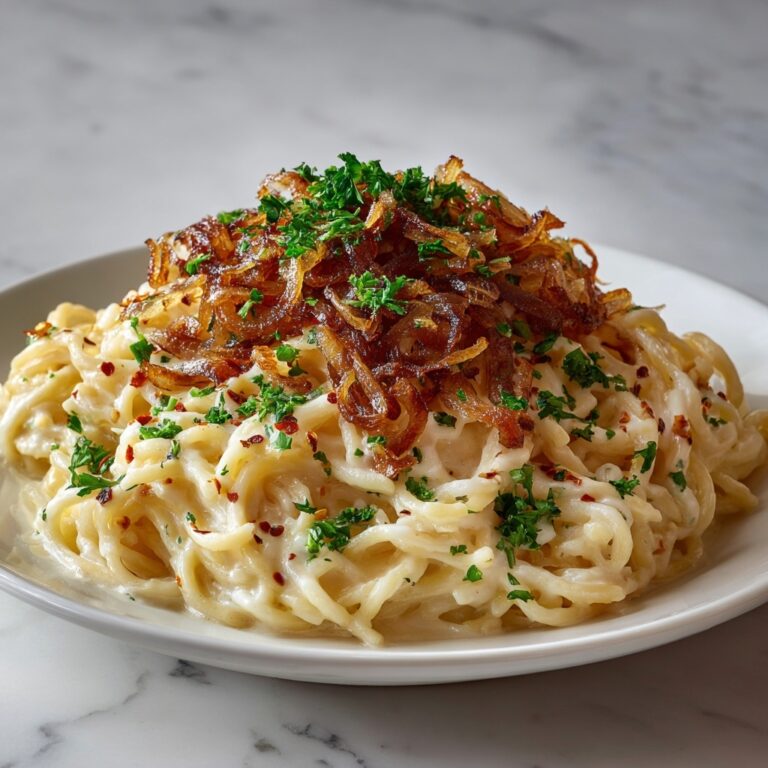 Vegan Caramelized Onion Pasta Recipe