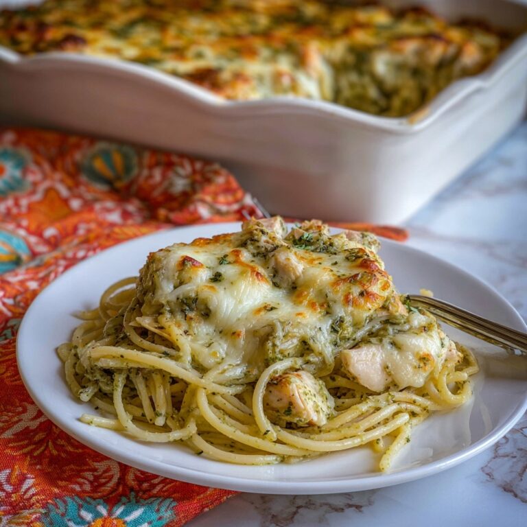 Baked Chicken Pesto Pasta Recipe