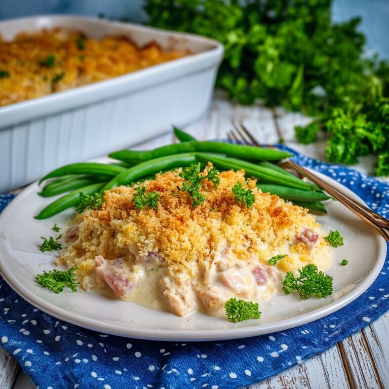 Yum Yum Chicken Cordon Bleu Casserole Recipe